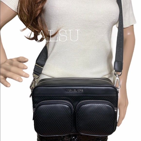 Michael Kors Bags Michael Kors Hanover Lg Crossbody Vegan Faux Le